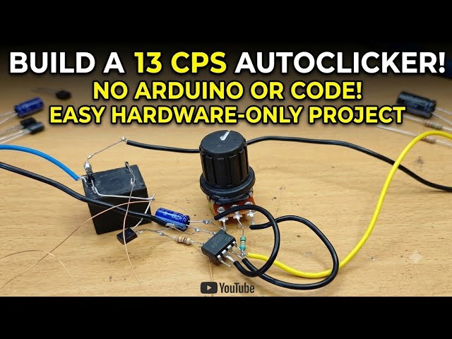 How to Make a Hardware Autoclicker Inside ANY Mouse (DIY Tutorial)