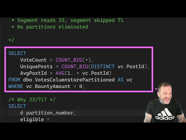 Learn T-SQL With Erik: Partitioning and Column Store