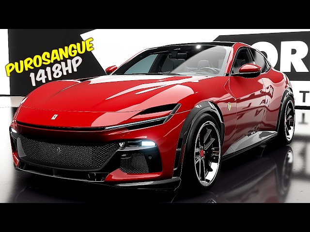 1418Hp Ferrari Purosangue Full Customization + Top Speed Test | Forza Horizon 6