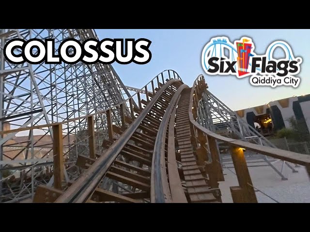 Colossus 4K On Ride POV - Six Flags Qiddiya City