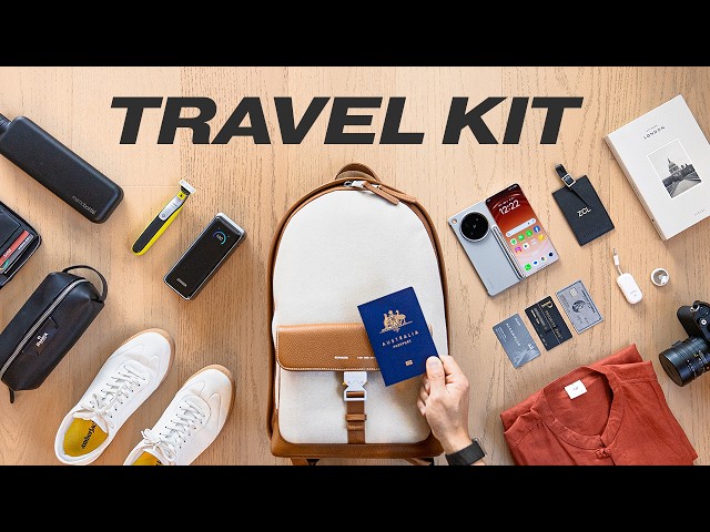 The Travel Essentials & Tech that ACTUALLY Matter (in 1 bag)