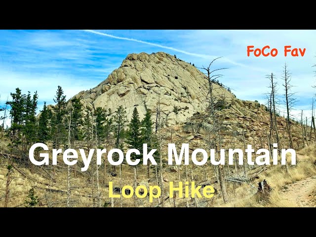 Greyrock Mountain Loop Hike, Roosevelt National Forest, Fort Collins, Colorado 