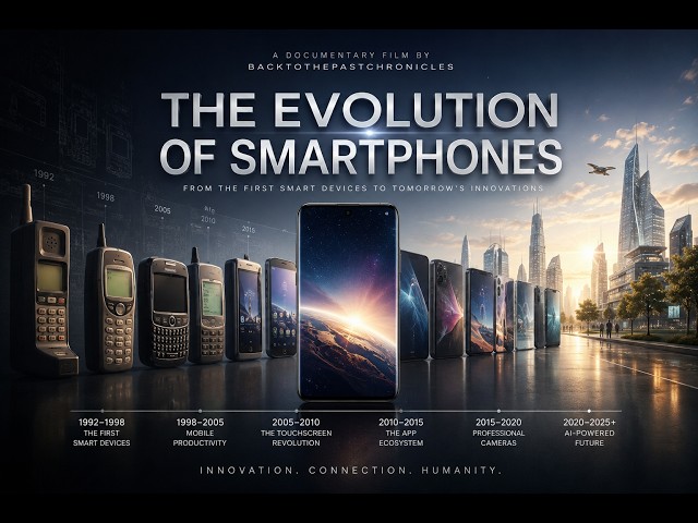 The Evolution of Smartphones 📱 | From the First Smart Device to AI (1992–2120+)