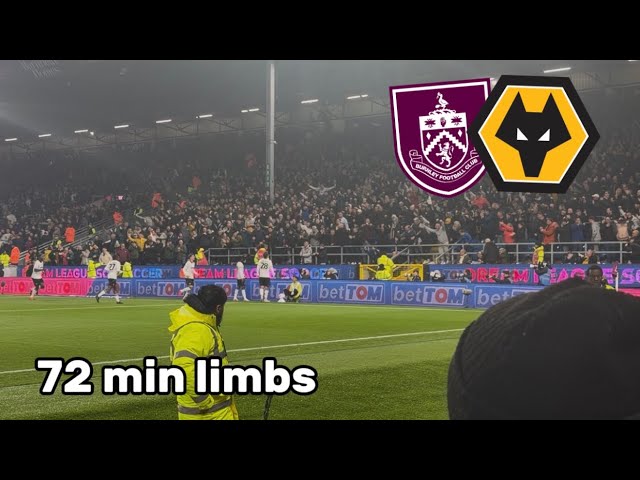 WOLVES LIMBS & GREAT NOISE AS SUPER SUB HITS WINNER JUST 1 MIN AFTER COMING ON😱