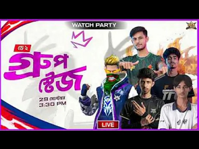 Group Stage Day 2 | FFBPL S4 | Free Fire Esports Bangladesh