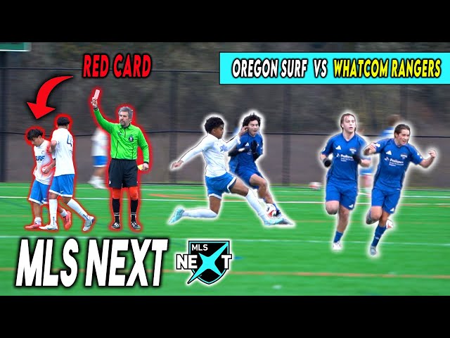 Oregon Surf vs Whatcom Rangers | U16 MLS Next Academy Division | Soccer Highlights