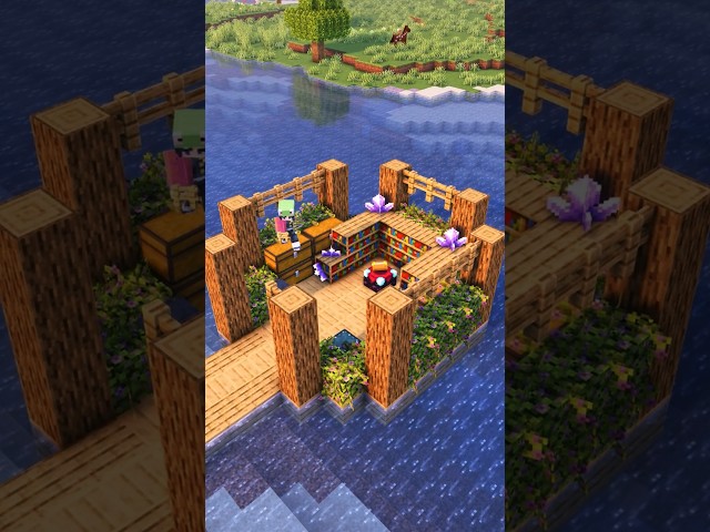 Minecraft Enchanting Room🏠 #shorts