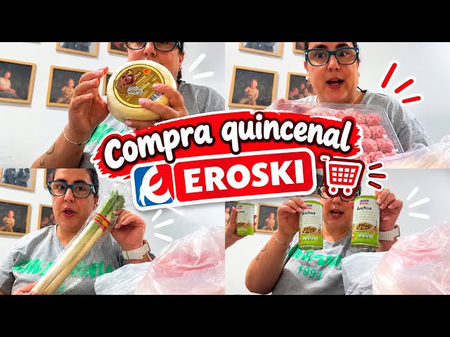 BIWEEKLY GROCERY HAUL at EROSKI