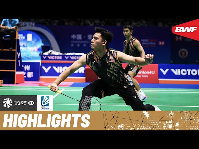Fikri/Marthin contest Goh/Izzuddin in a fast-paced semifinal