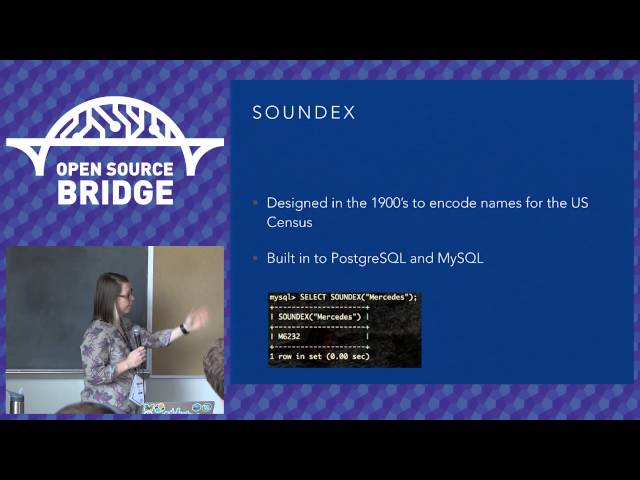 OSB 2015 - What's in a name? Phonetic Algorithms for Search and Similarity
