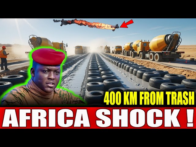 Inside Traoré’s 400 km Road Revolution – The Project Rebuilding Africa from the Ground Up!