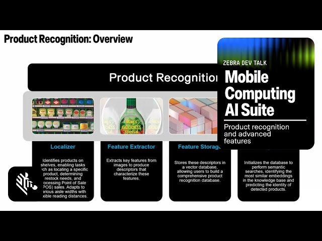 DevTalk | Mobile Computing AI Suite | Product Recognition and advanced features | Zebra