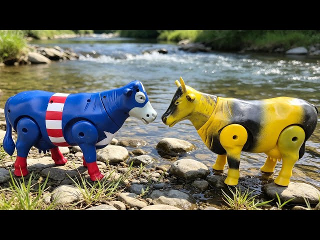 FINDING FUNNY COWS, COLORFUL COWS, CARTOON COWS, DANCING COWS, GRANDONG COWS, QURBAN COWS, MOO COWS
