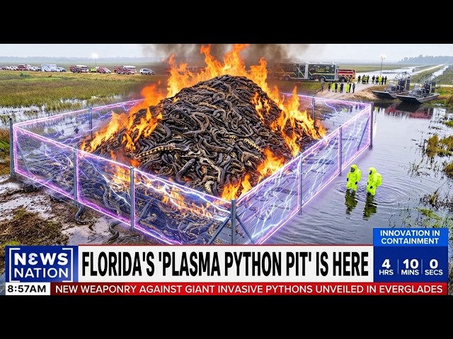 Florida's New Weapon Against Giant Pythons Is Unlike Anything Before