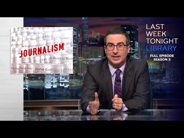 S3 E20: Journalism & the Olympics: Last Week Tonight with John Oliver