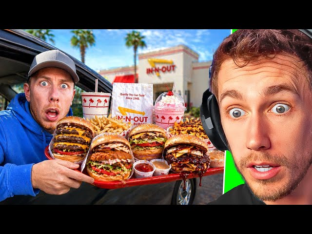 Miniminter Reacts To 'I Doubled My Calories at Every American Drive Thru!'