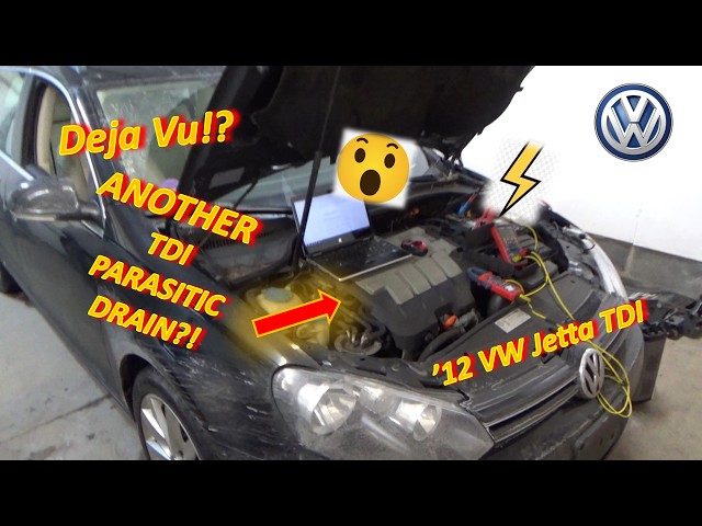 Not AGAIN...Another VW TDI Parasitic Battery DRAIN?! ('12 Jetta TDI Wagon)