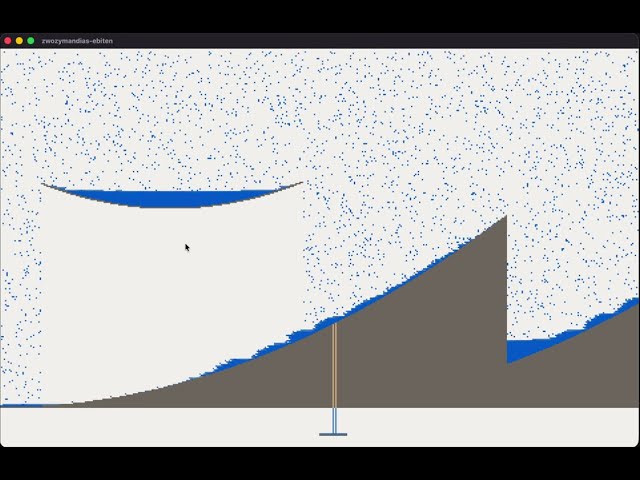 Fluid simulation demo