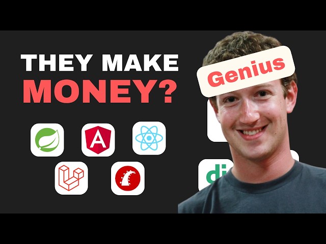 How Web Frameworks Make CRAZY Amount of Money.