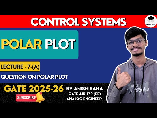 GATE PYQs on Polar Plot | Control Systems || GATE 2025 || PrepFusion || @AnishSaha_