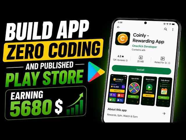 Build a Working Android App with AI | No Coding | Complete Tutorial