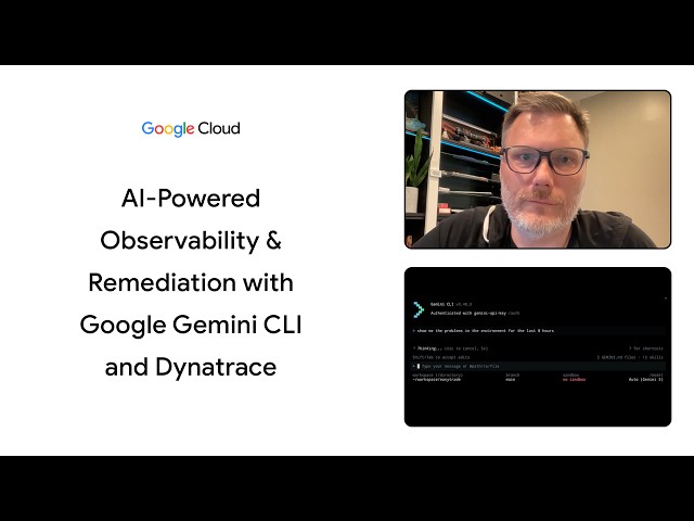 AI-powered observability & remediation with Google Gemini CLI and Dynatrace