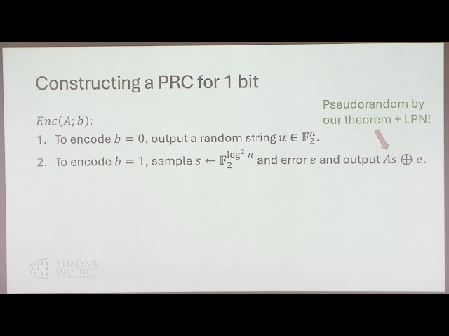 Pseudorandom Error-Correcting Codes with Applications to Watermarking Generative AI