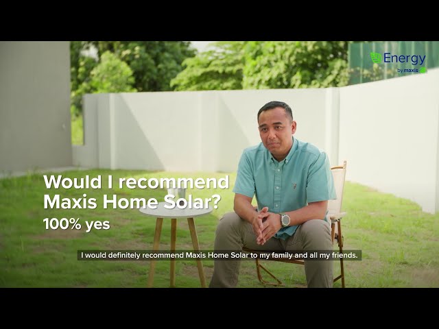See How This Homeowner Saves More with Maxis Home Solar