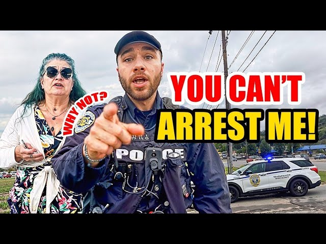 Female Officer And Tyrant Partner Learn The Hard Way! 1st Amendment Audit | Id Refusal part-3