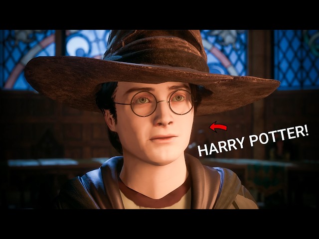 I spent 100 days in MODDED Hogwarts Legacy!