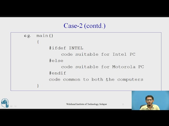 Conditional Compilation in C Language