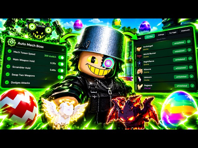 OS 2 MELHORES SCRIPTS ATUALIZADOS SEM KEY  ROUBE UM OVO (ROBLOX)