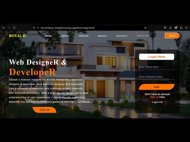 How To Create A Website using HTML & CSS | Step-by-Step Tutorial