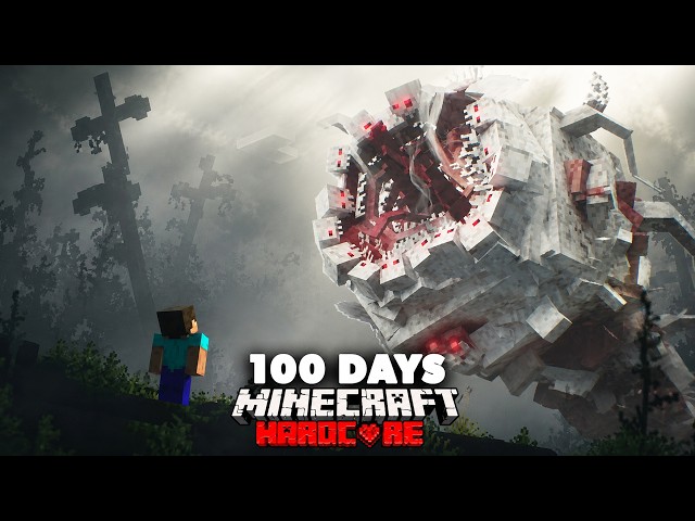 I Survived 100 Days in an INFECTED WINTER in Minecraft Hardcore