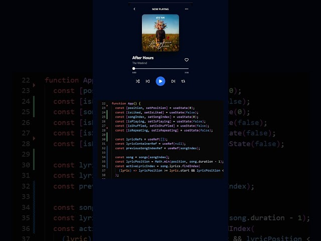 Building a Spotify UI Without AI | React Frontend Challenge #ReactJS #Web #Coding #JavaScript