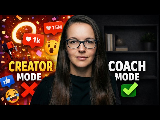 Stop Posting Like a Creator If You’re a Coach