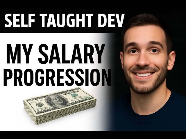 Salary progression in my first 3 year as a software developer 