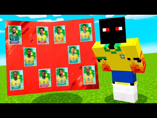 I COMPLETED THE USA STICKER ALBUM IN 24 HOURS IN MINECRAFT