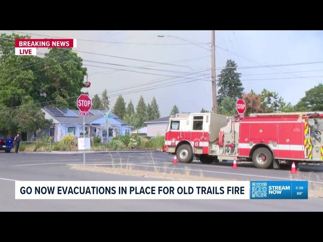 Mann-Grandstaff VA Medical Center evacuated due to Old Trails Fire