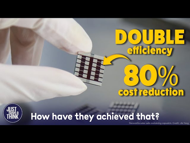 Graphene Perovskite just revolutionised the Solar PV industry!