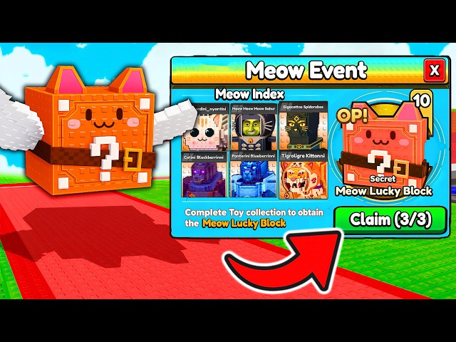 Unlocking MAX LEVEL OP SECRET in Be a Lucky Block Update!
