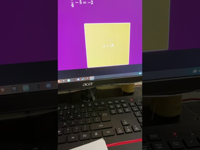 Me teaching math examples for those who don’t go well in math(I’m not that good in Math)