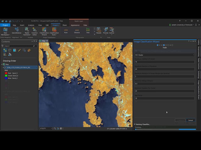 Unsupervised Classification in ArcGIS Pro
