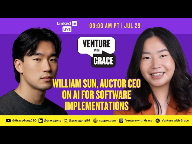 William Sun, Auctor CEO on AI for Software Implementations