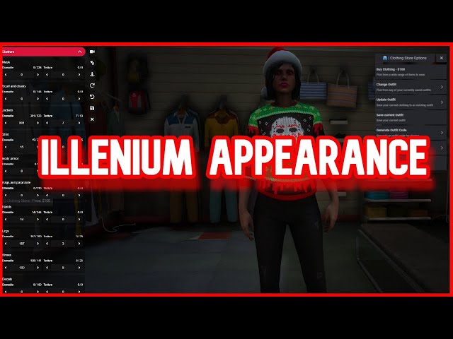 QBCore - FREE Clothing Script | Illenium Appearance Install & Showcase | FiveM Tutorial 2024