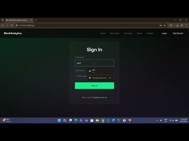 Secure #Blockchain Analytics Framework on #Ethereum | #capstoneproject  Demo | ProjXty