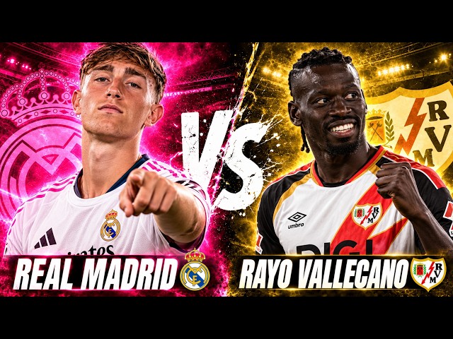 🔴 REAL MADRID vs RAYO VALLECANO 🔴 PARTIDAZO EN EL BERNABÉU  |  LA LIGA EA SPORT JORNADA 5