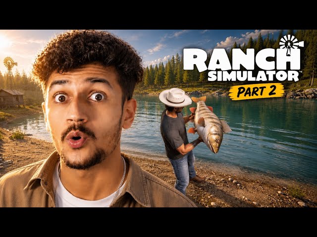 Finally Went Fishing in Ranch Simulator 🎣 | Ranch Simulator Southwest | PART 2