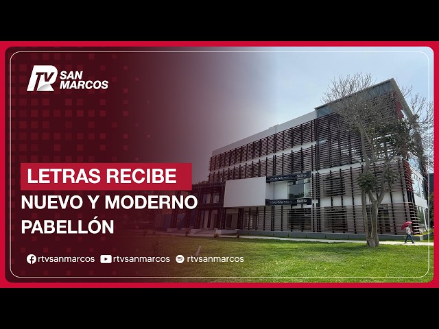 #UNMSM #REPORT: THE FACULTY OF ARTS AND HUMANITIES IS RENOVATED WITH A MODERN 4-STORY BUILDING