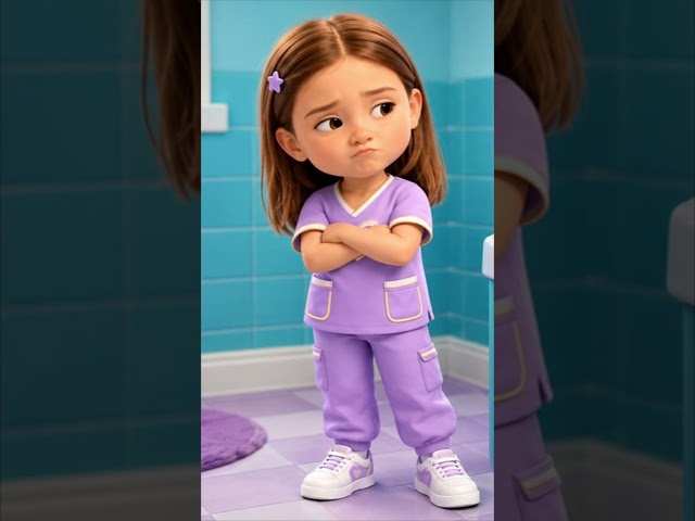 Tiny Germs on Savi’s Hands! 🦠🙌 #Shorts